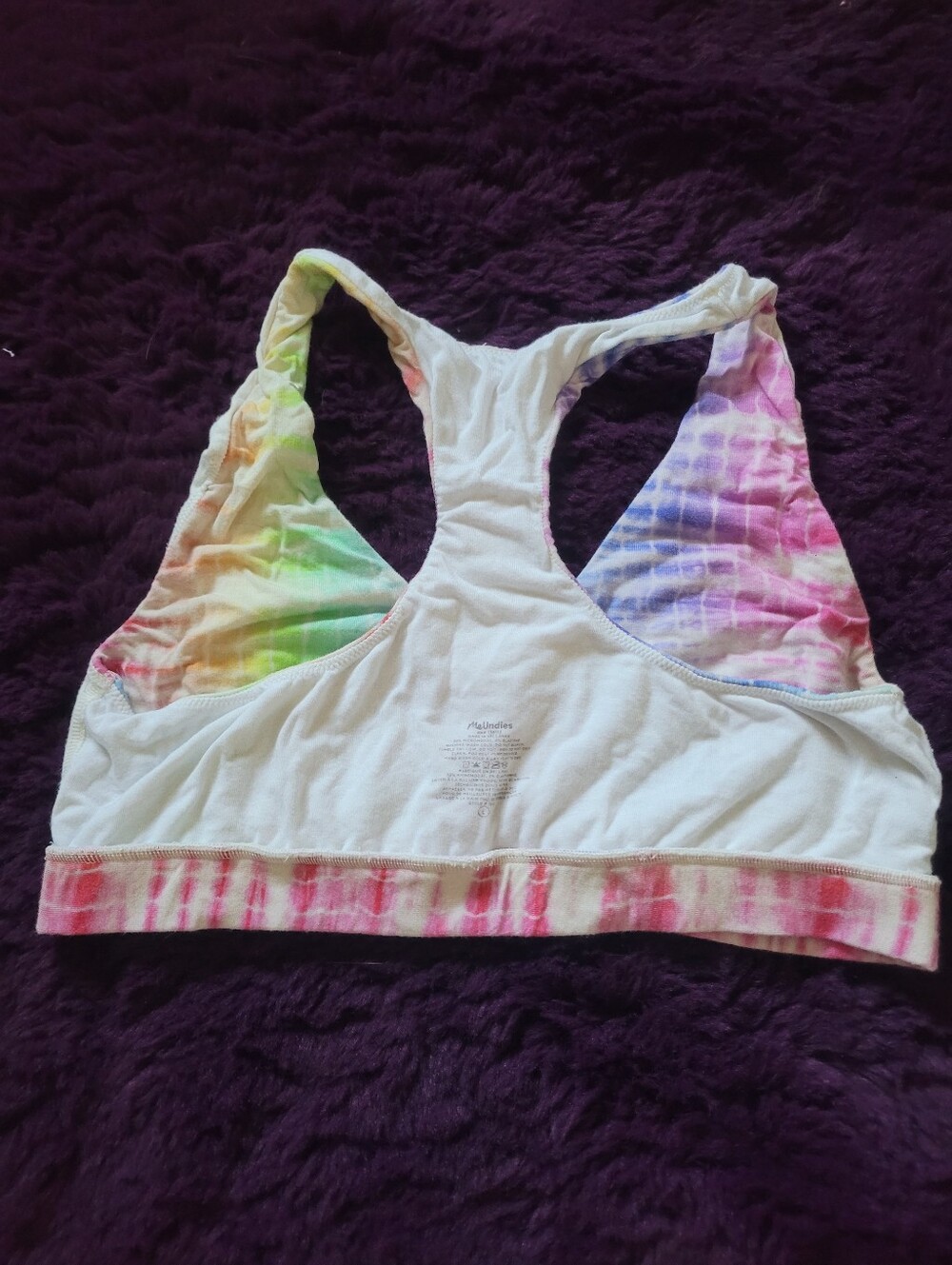 MeUndies Racerback Bra - Large - Picture 4 of 5